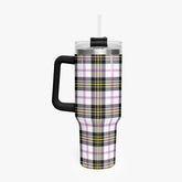 MacPherson Dress Modern Tartan Crest 40 oz Insulated Tumbler with Handle
